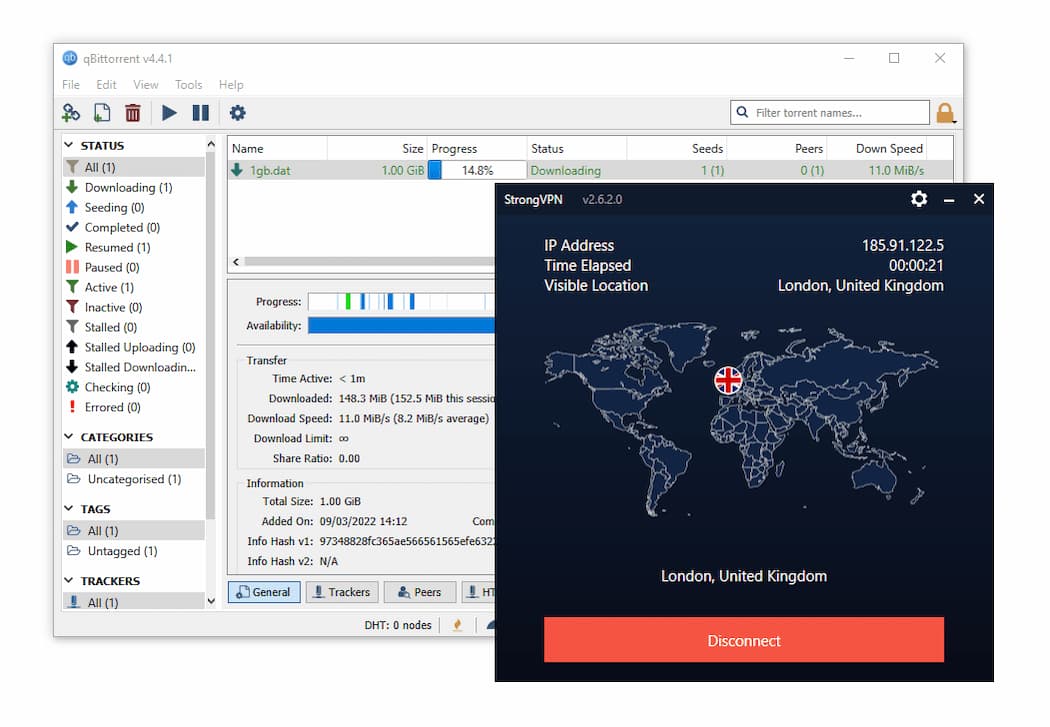 Torrenting with StrongVPN Torrenting with StrongVPN