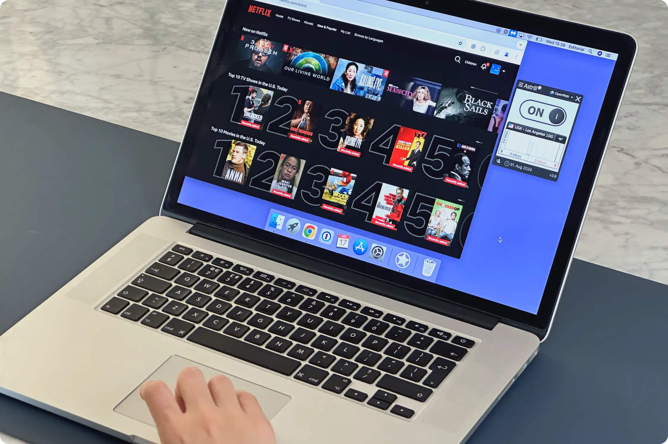 Astrill accesses the US Netflix library from overseas Astrill accesses the US Netflix library from overseas