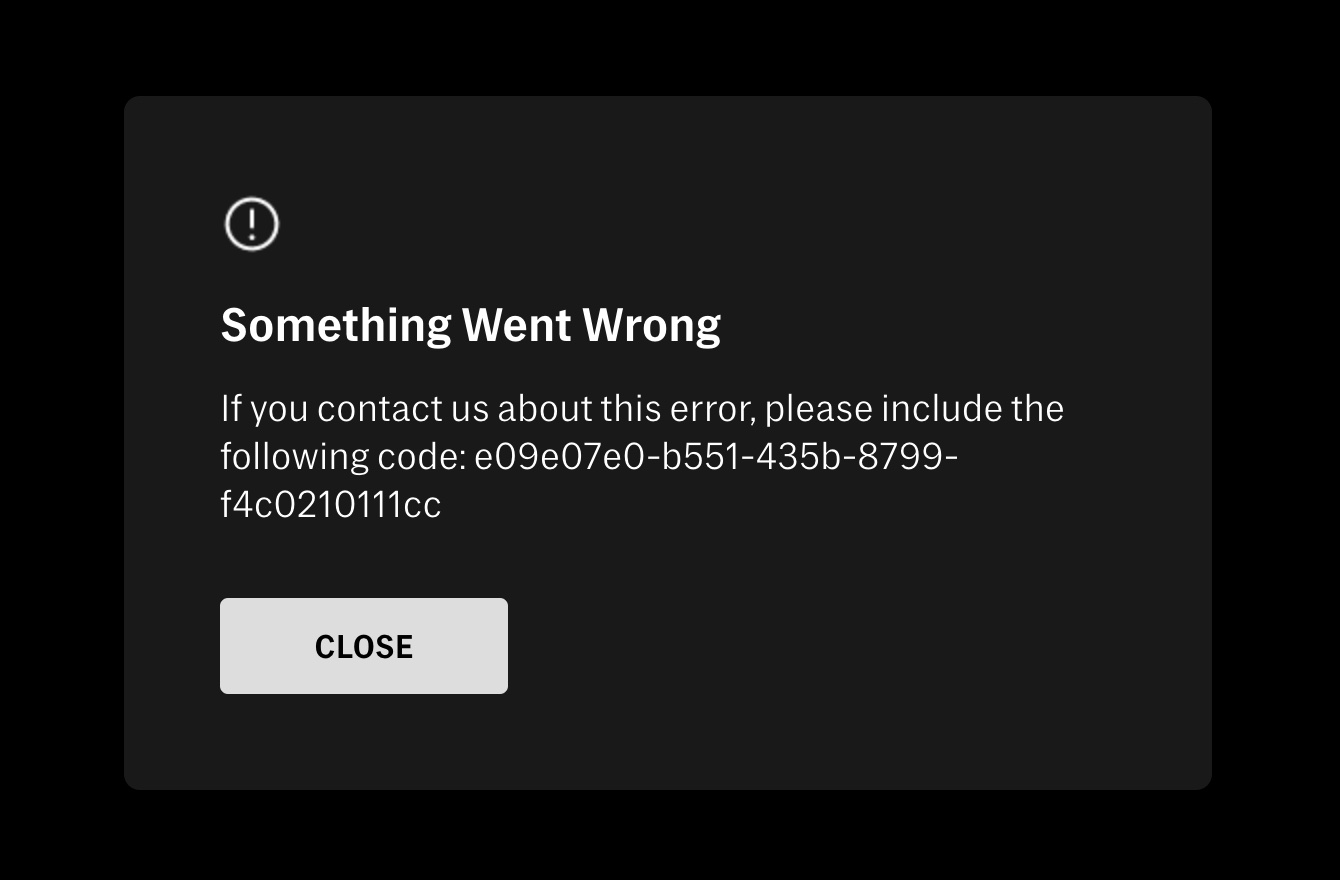 HBO Max’s error code