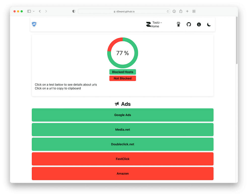 Mozilla VPN puts up a very respectable ad blocking score Mozilla VPN puts up a very respectable ad blocking score