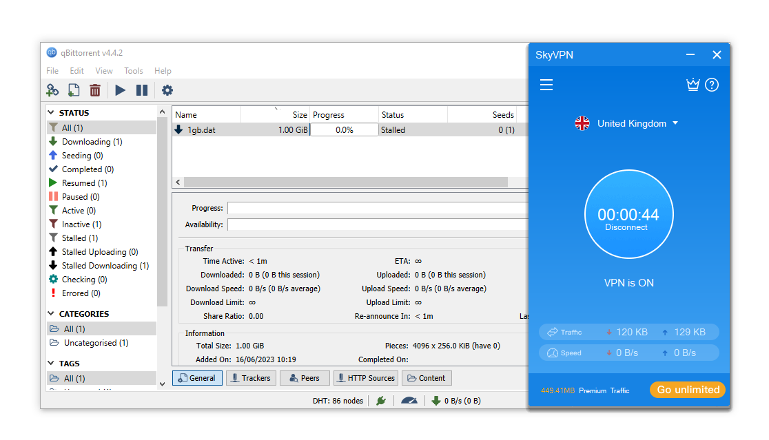 SkyVPN is virtually unusable for torrenting SkyVPN is virtually unusable for torrenting