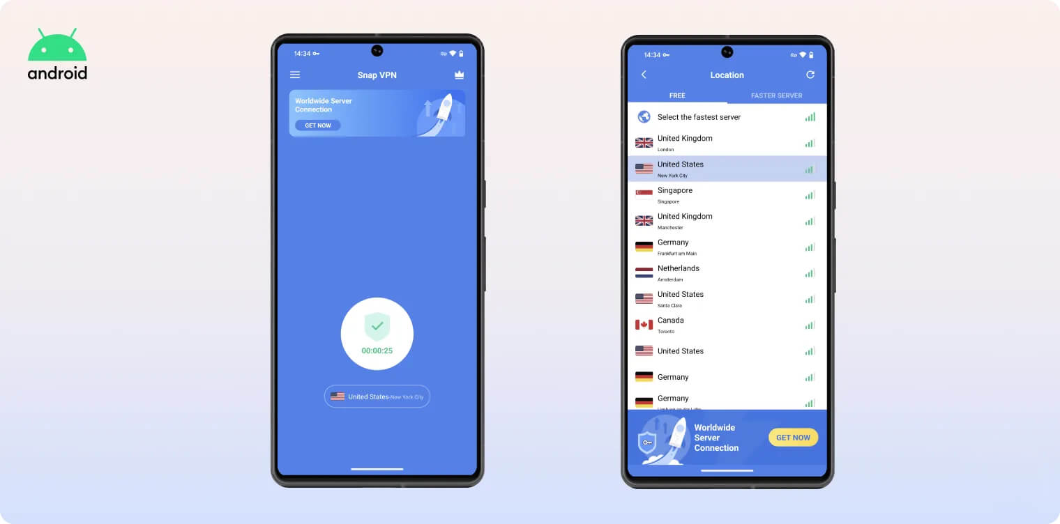 Snap VPN Android APP Snap VPN Android APP