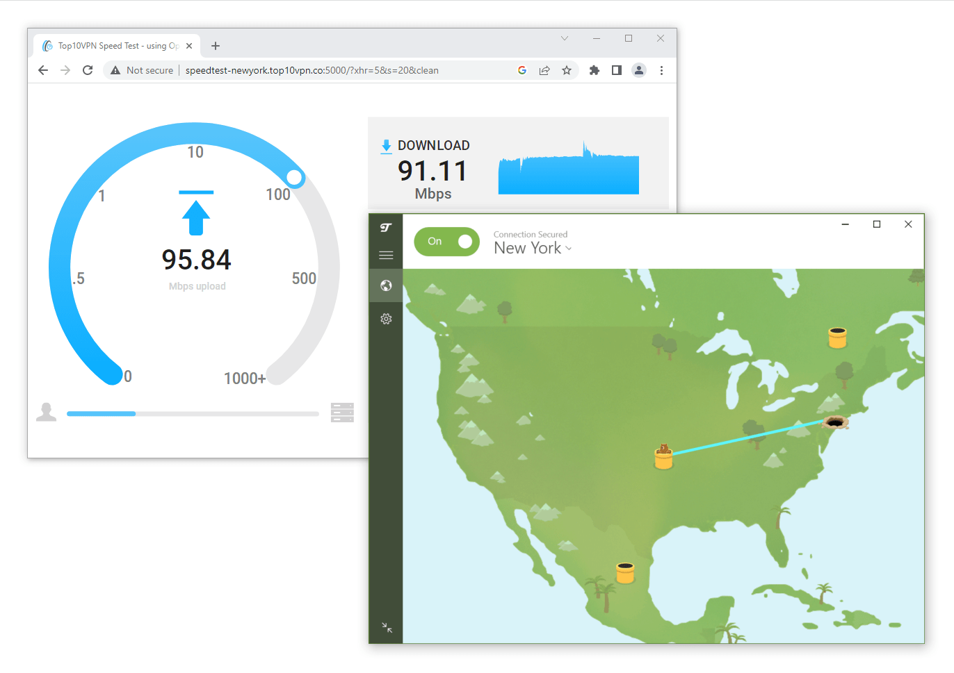 We tested TunnelBear on our unbiased speed test tool We tested TunnelBear on our unbiased speed test tool
