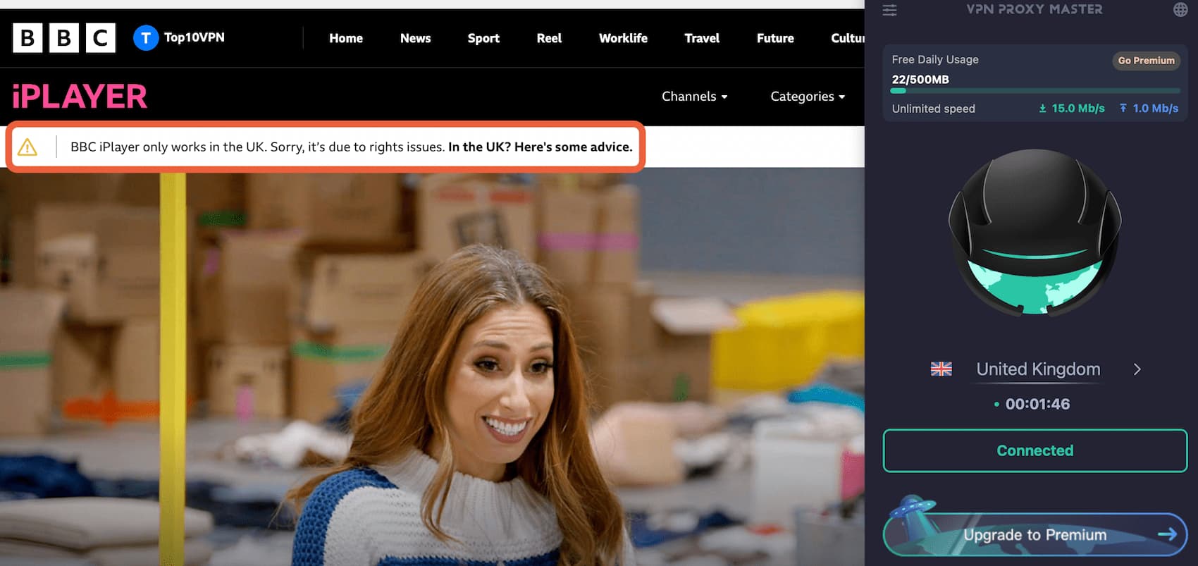 BBC iPlayer detected VPN Proxy Master Free on macOS and blocked us from watching BBC iPlayer detected VPN Proxy Master Free on macOS and blocked us from watching