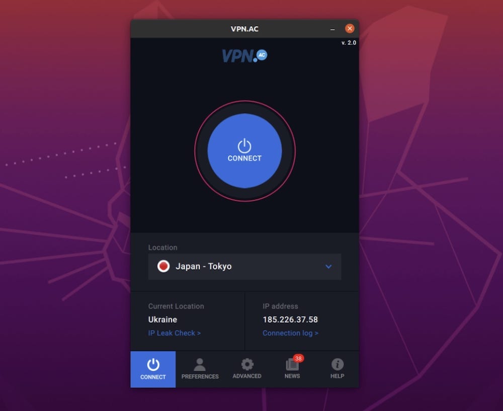 VPN.AC Linux GUI Client