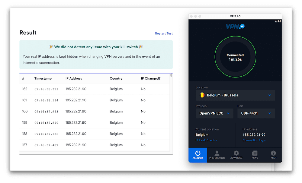 VPN.AC’s kill switch