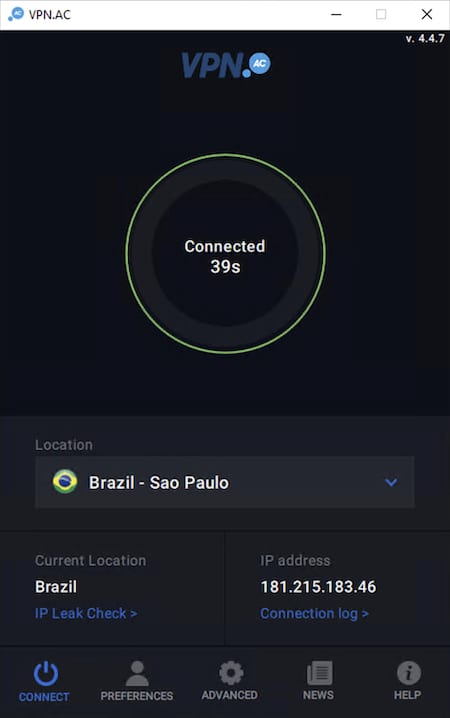 VPN.AC Windows Program
