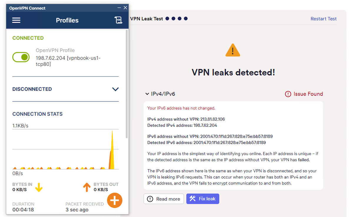 IPv6 leaks are extremely dangerous