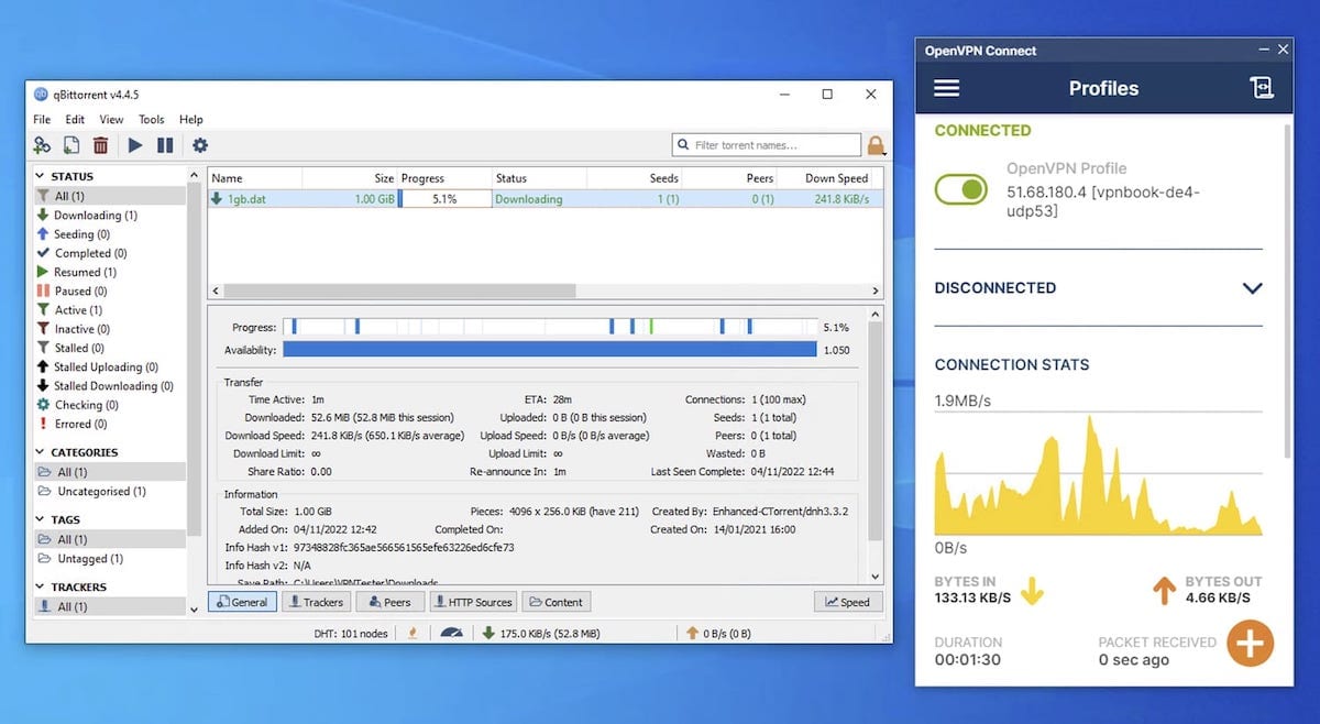 VPNBook is the second-slowest torrenting VPN