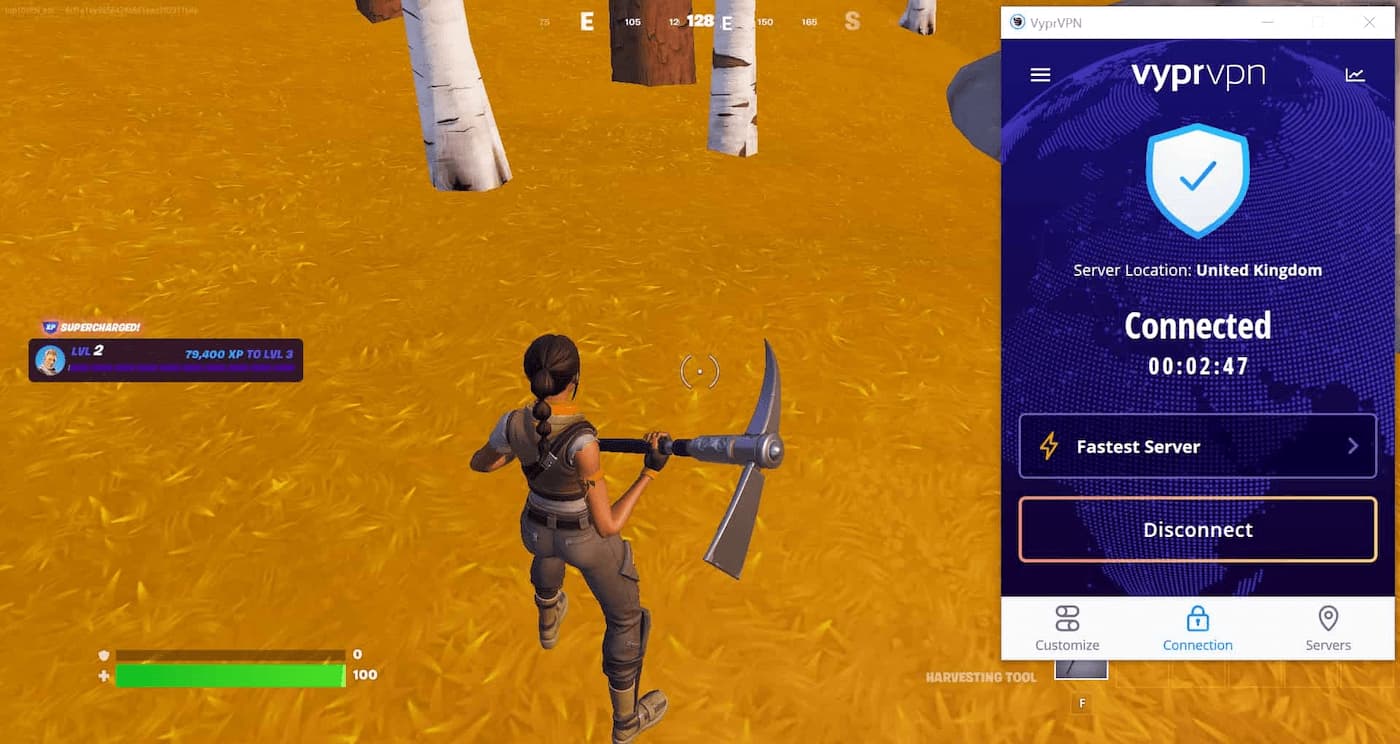 Low Ping for Gaming